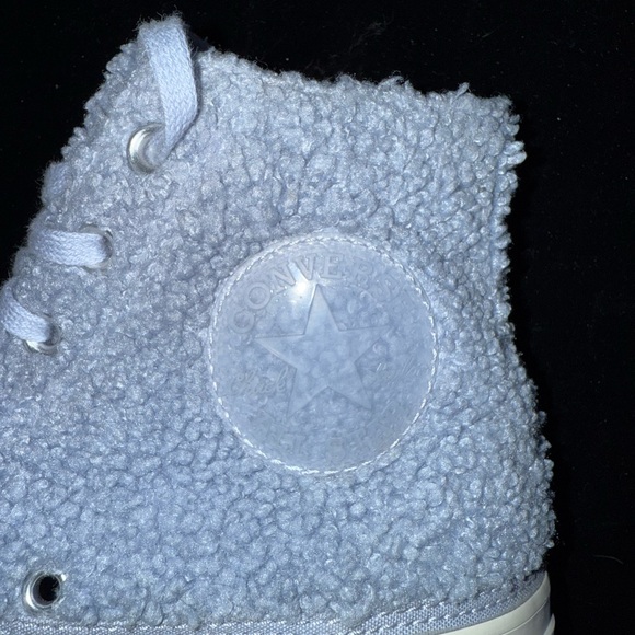 Converse Women's Sneakers in Light Blue and White - Picture 2 of 10